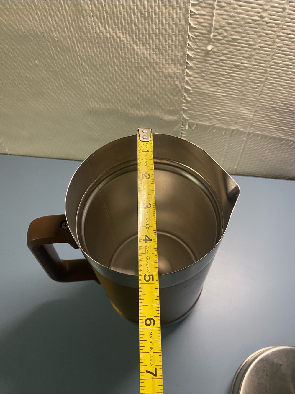 Stanley Bronze & Silver Insulated French Press with Brown Handle - Picture 8 of 11